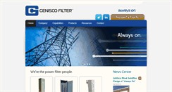 Desktop Screenshot of genisco.com